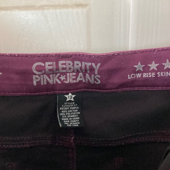 Purple Skinny Jeans - Picture 2 of 6